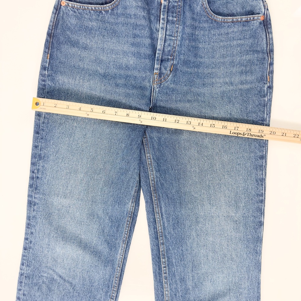 Doên Classic Straight-Leg Denim Jeans – 100% Cotton – Size 29 – Made in Pakistan - Picture 6 of 8